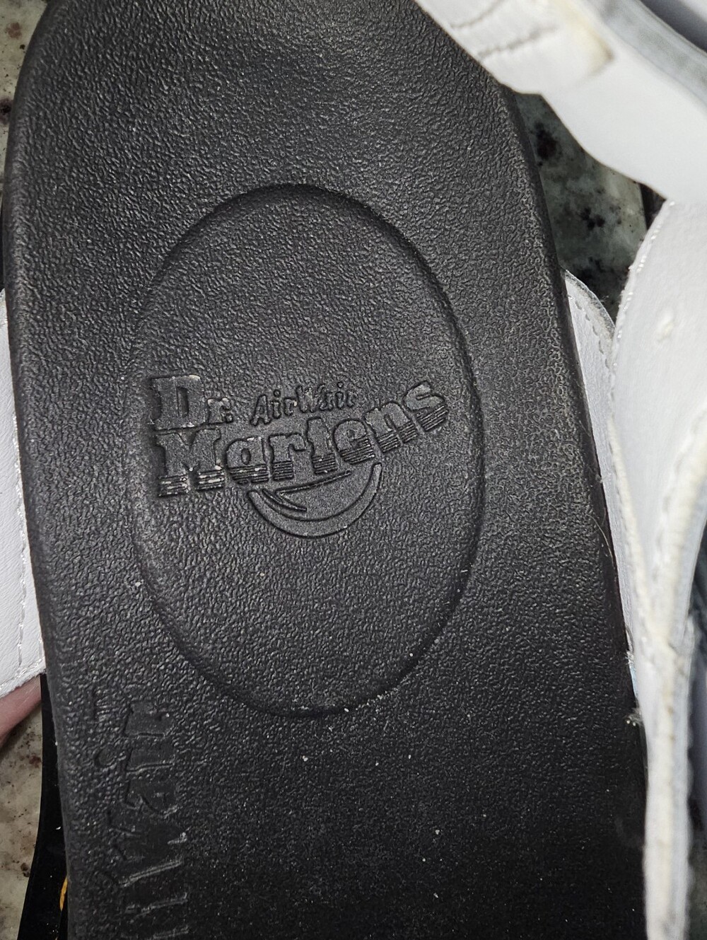 Dr. Martens Voss White Leather Sandals Sz 9 - Picture 8 of 13